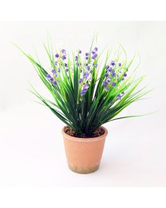 Artificial Bluebell Plant in Pot