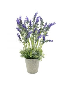 Artificial Lavender in Pot - 38cm Tall