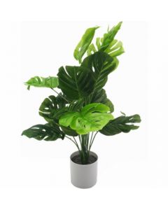 Artificial Monstera (Cheese Plant) in Pot