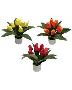 Artificial Tulips in Pot